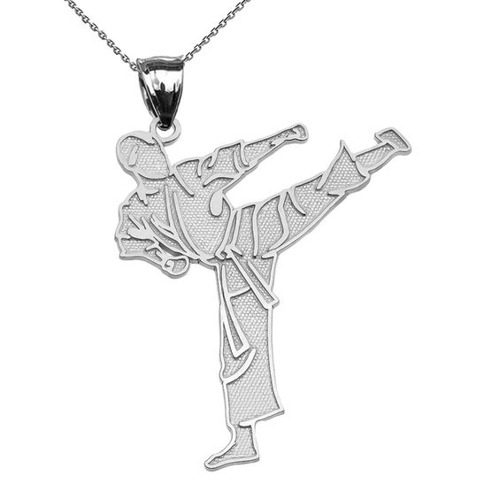 Silver Karate Kid Jewelry